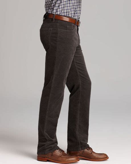 grey michael kors stretch cord park slim fit pant|Macy's.